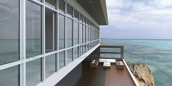 柏林时光平开窗-110mm 效果图