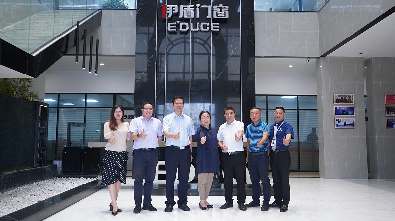 众科联走进超凡国际门窗，就工业4.0数智化时代共谋发展进行探讨交流！