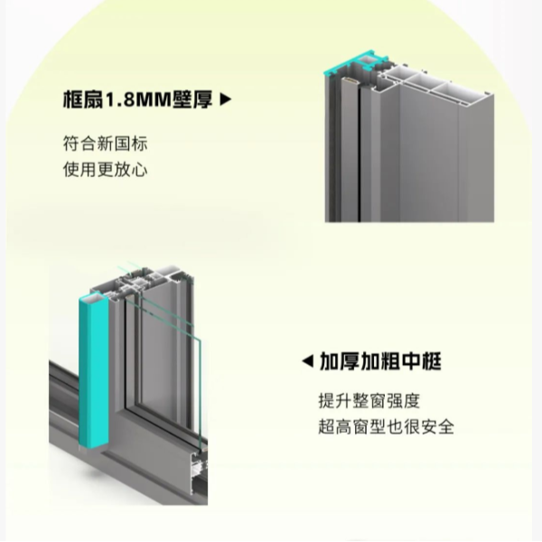 超凡国际门窗2025新品上市丨拓界侧压气密窗